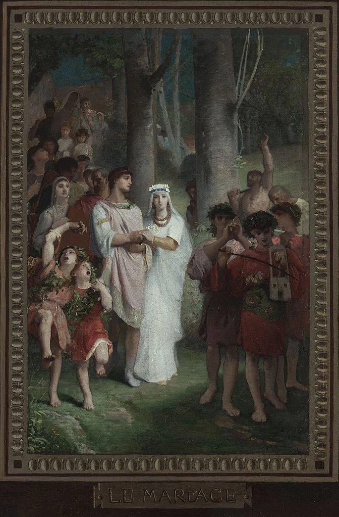 Bozzetto per il municpio di Parigi. Sala dei matrimoni. Il matrimonio - Musée des Beaux, Arts de la ville de Paris